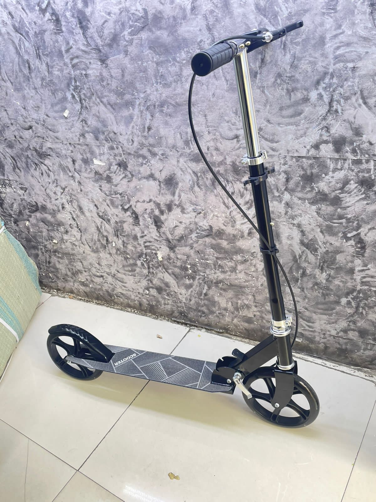 Foldable Metallic Scooter