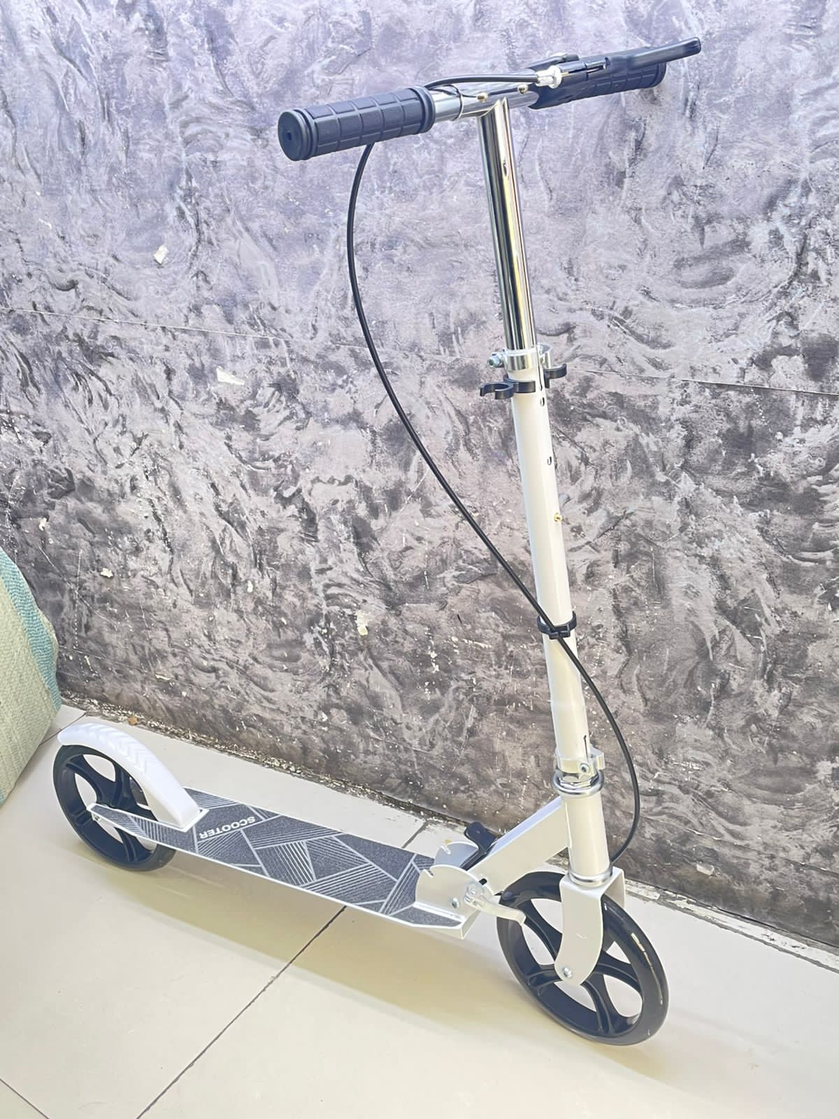 Foldable Metallic Scooter