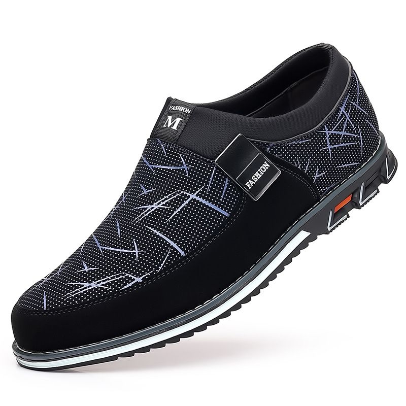 Fashion Men Loafers Shoes New Autumn Casual Sneakers Male Slip On Walking Footwear Driving Shoes Men Plus Size 39 - 48