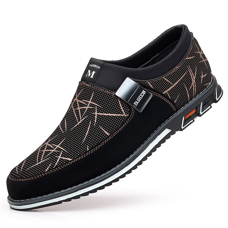 Fashion Men Loafers Shoes New Autumn Casual Sneakers Male Slip On Walking Footwear Driving Shoes Men Plus Size 39 - 48