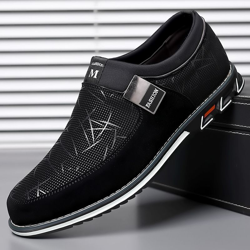 Fashion Men Loafers Shoes New Autumn Casual Sneakers Male Slip On Walking Footwear Driving Shoes Men Plus Size 39 - 48