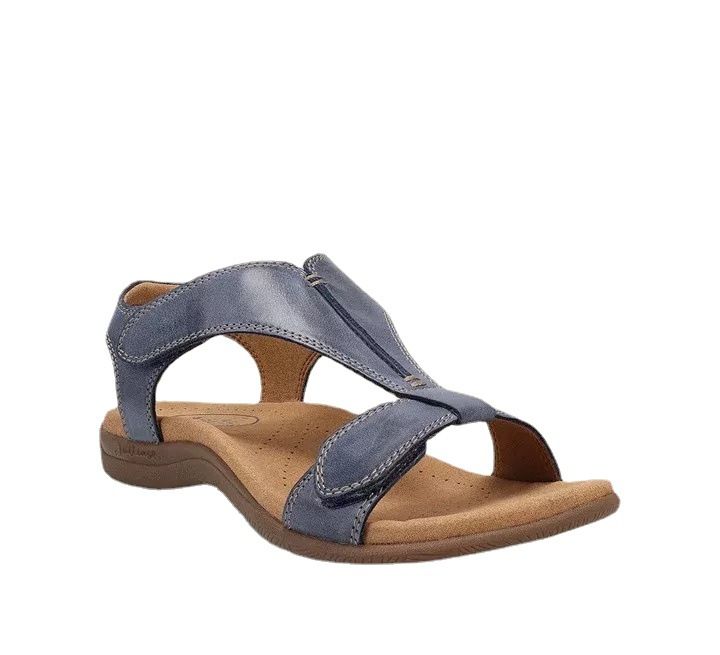 New spot cross-border 43 large size thick bottom slope with women's shoes buckle strap sandals female