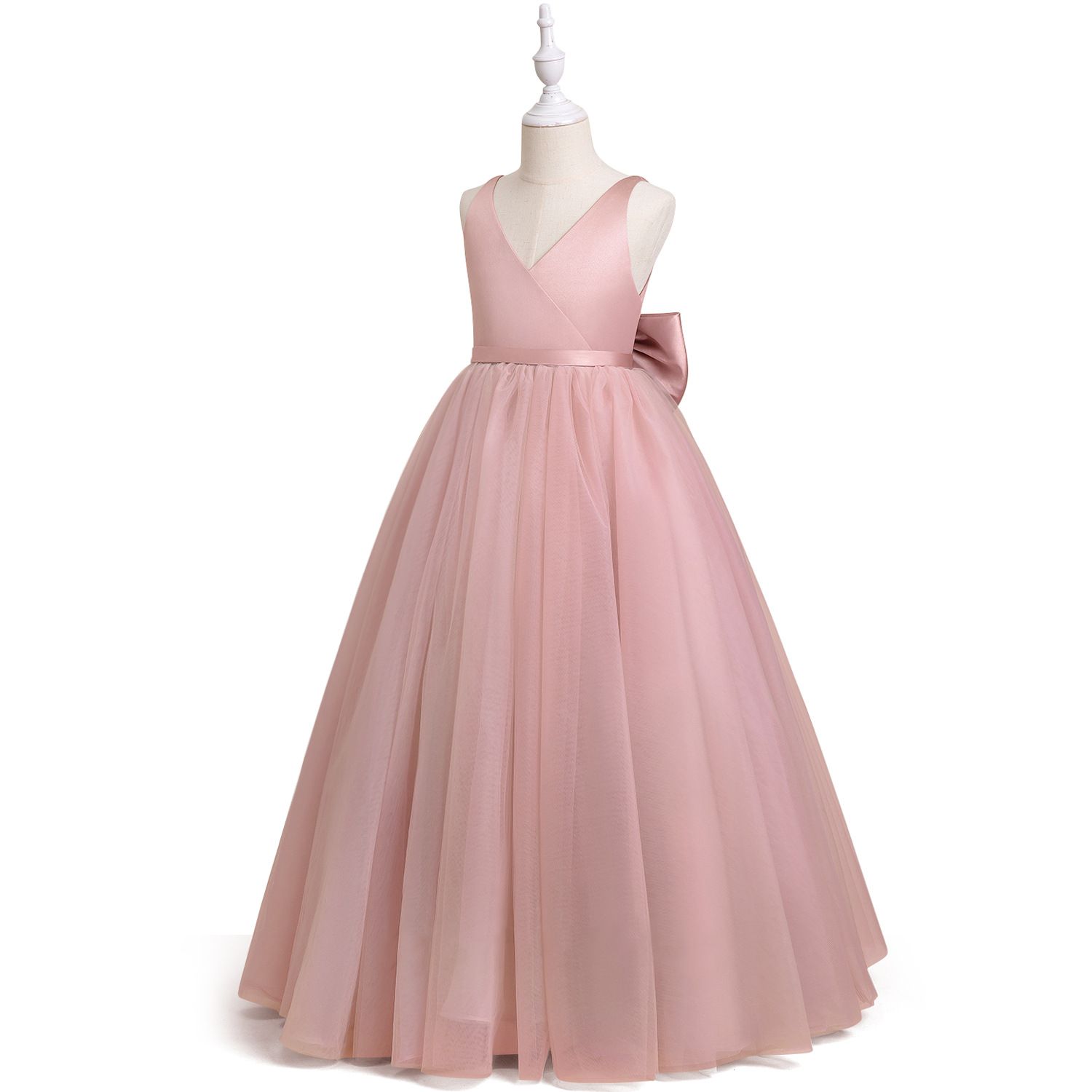 Hot Sales Girl Flower Birthday Dress Wedding Gown Kids Party Wear Princess summer Dress Baby Girl Dresses