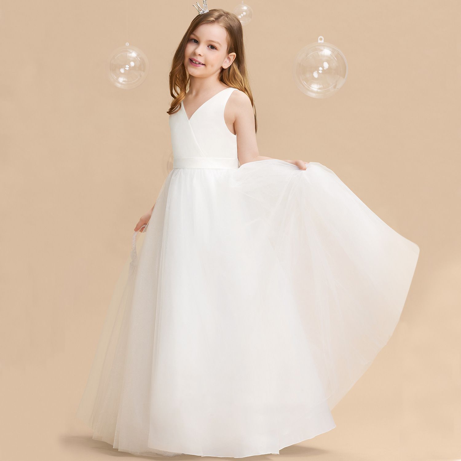 Hot Sales Girl Flower Birthday Dress Wedding Gown Kids Party Wear Princess summer Dress Baby Girl Dresses