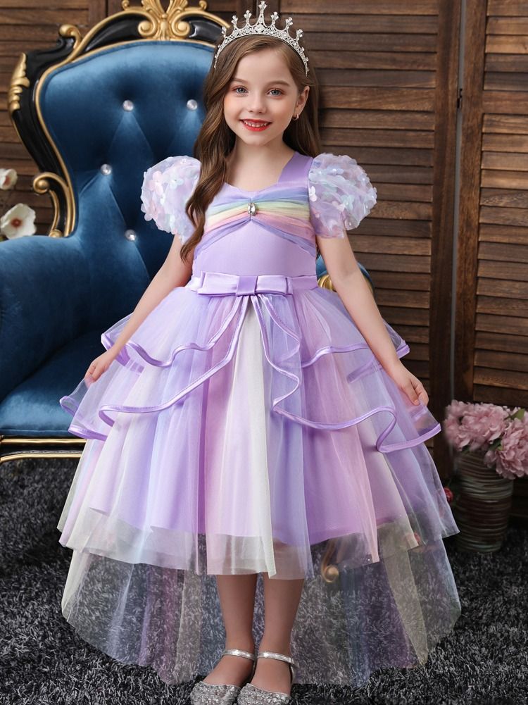 princess frocks teenagers toddlers ball gowns baby wedding dress lace children party dress for girls clothing