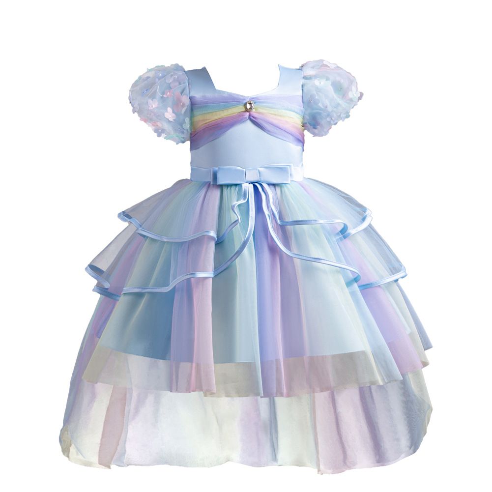 princess frocks teenagers toddlers ball gowns baby wedding dress lace children party dress for girls clothing