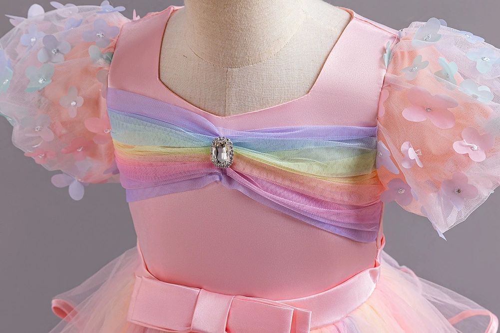 princess frocks teenagers toddlers ball gowns baby wedding dress lace children party dress for girls clothing