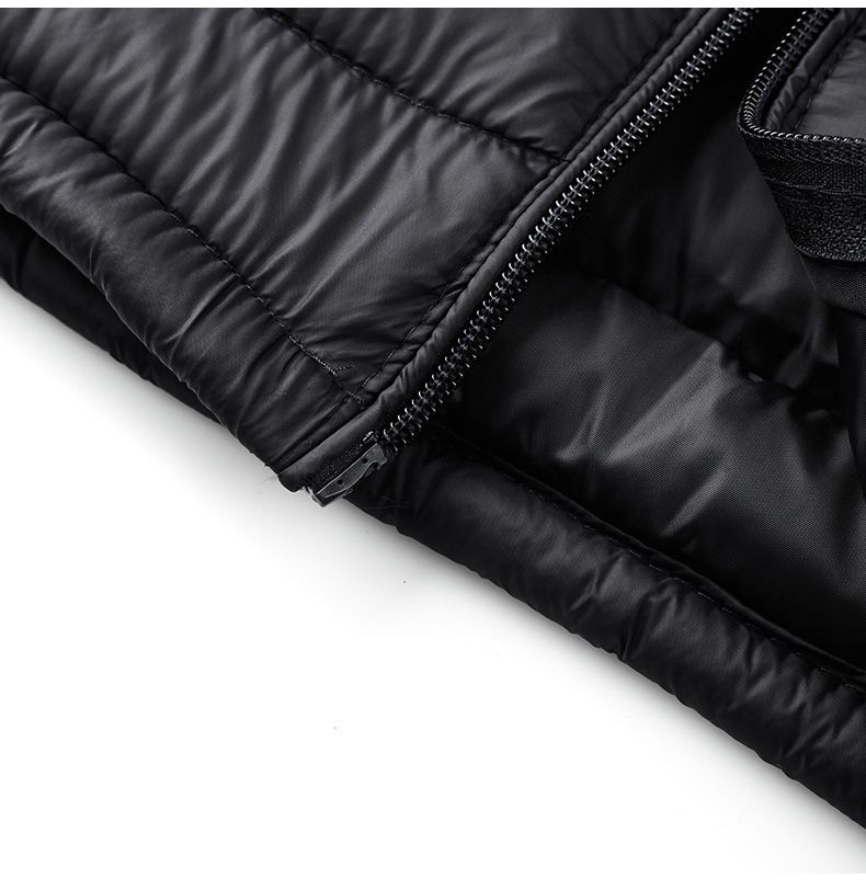 Fashion Oem Odm Autumn Thick Waterproof Jacket Zip Duck Down Filled Men Vest Waistcoat With Pockets Waistcoat