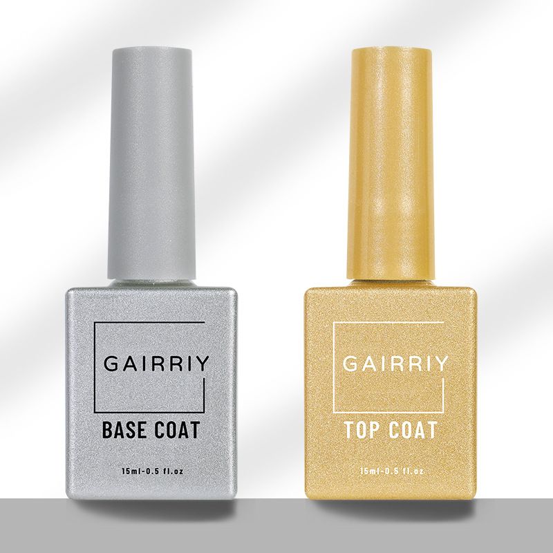15ML Sales reasonable promotional OEM price Lasting Clear Super Shiny UV Top coat No Wipe primer Nail Gel polish matte Top Coat