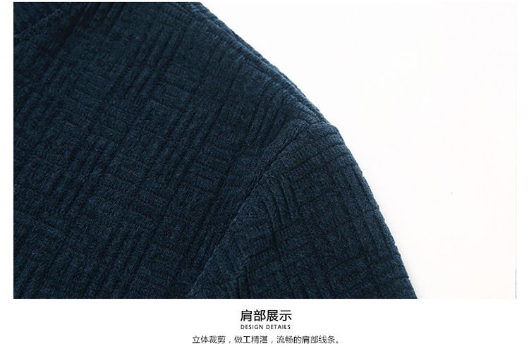 Winter men's knit fashion pullover shirt men business tops man casual knitted sweater jumper  Sweaters