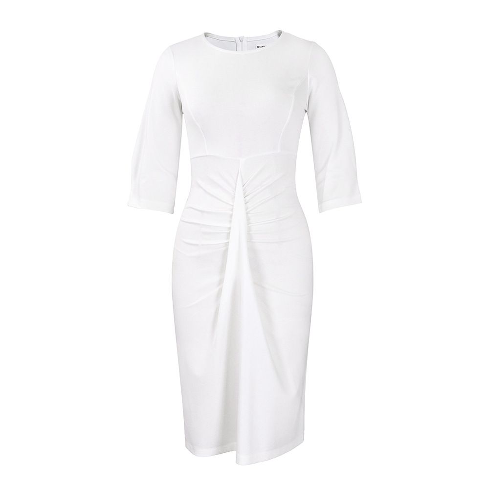women's clothing  new fashion temperament pleated wrap buttocks large size dress pencil Dresses