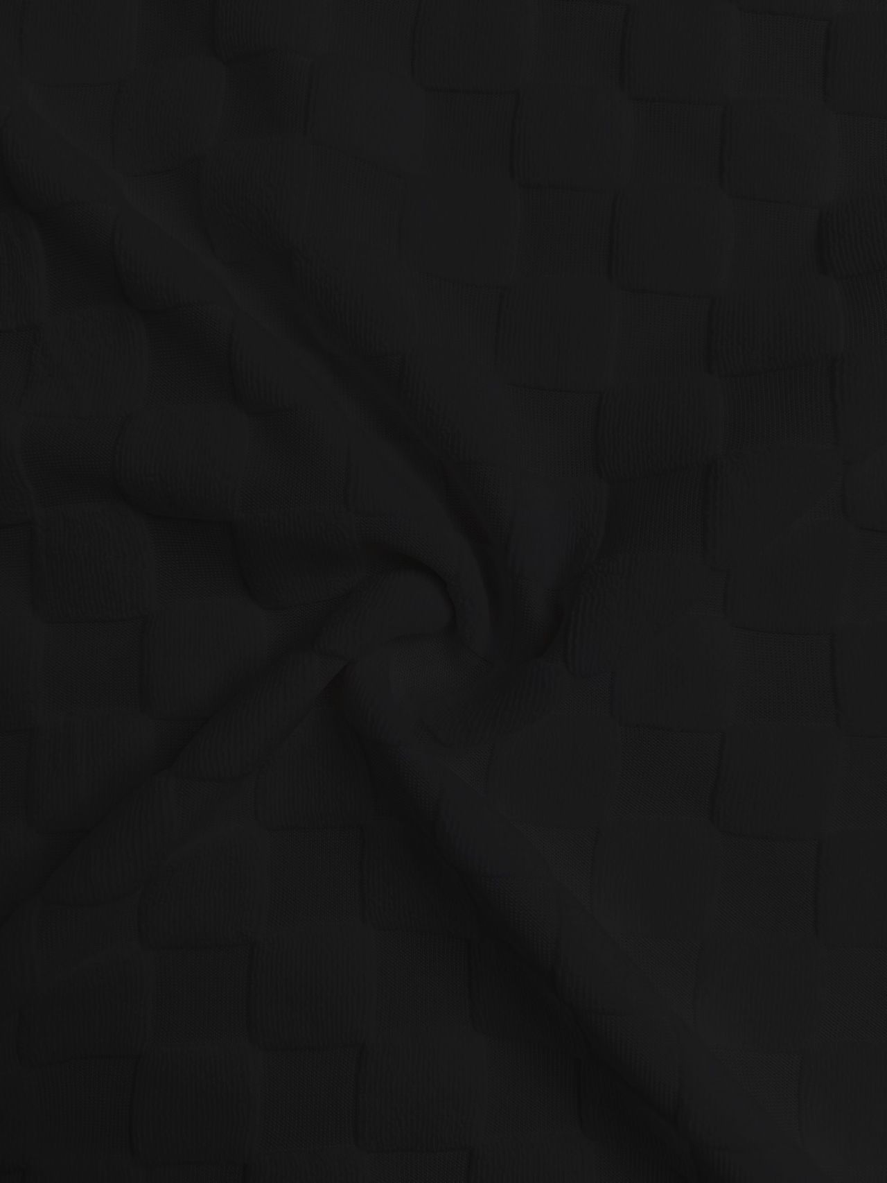 Plaid jacquard heavyweight oversized hoodie pullover men Crew neck casual loose sweatshirt  T-Shirts