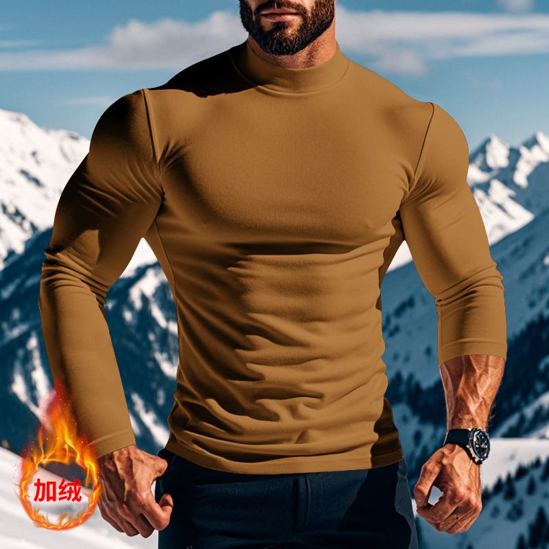 Wholesale Quick Dry Elastic Fitness Clothing 100% Polyester Skin-tight Workout Shirts Men for Gym Training Wear T-Shirts