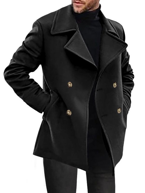 Men's Winter Overcoat New Woolen Jacket Warm and Thick Clothing clothing manufacturers custom Coats