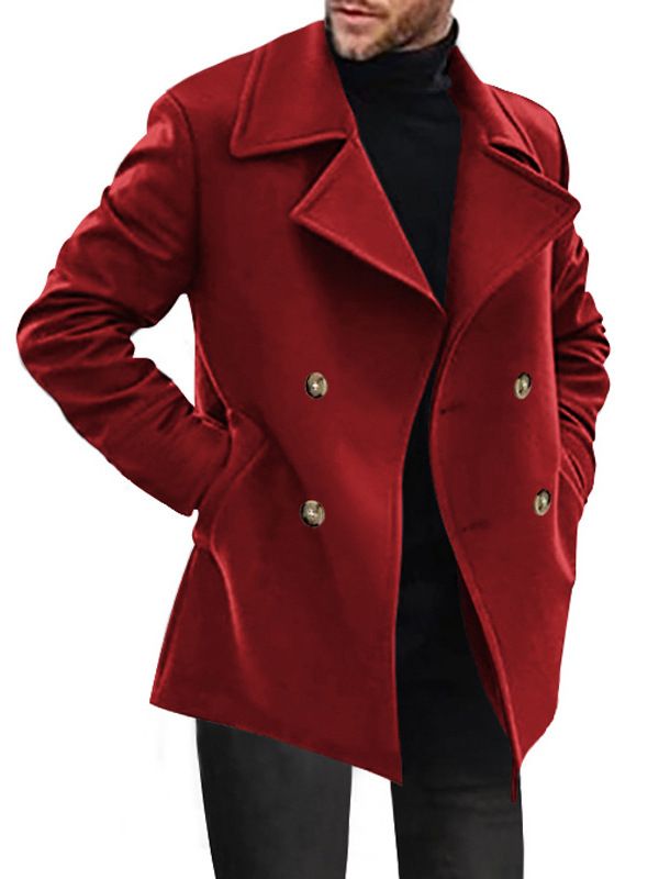Men's Winter Overcoat New Woolen Jacket Warm and Thick Clothing clothing manufacturers custom Coats
