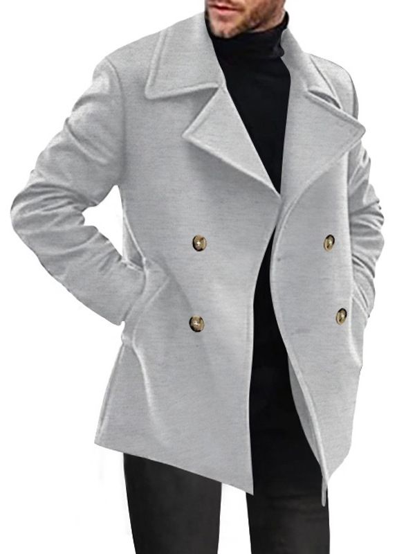 Men's Winter Overcoat New Woolen Jacket Warm and Thick Clothing clothing manufacturers custom Coats