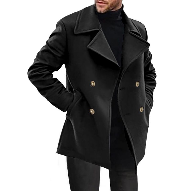 Men's Winter Overcoat New Woolen Jacket Warm and Thick Clothing clothing manufacturers custom Coats