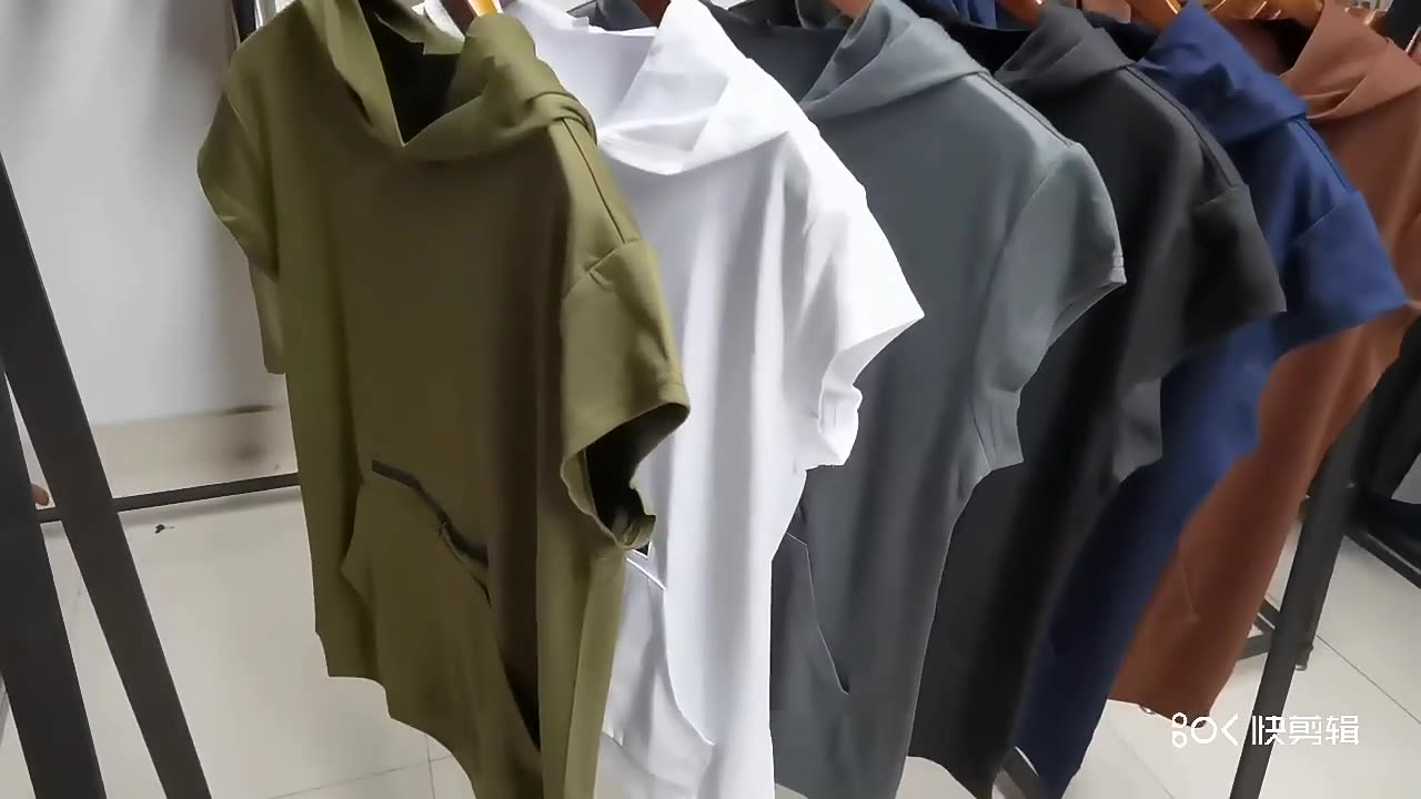 Sweatshirt Custom  olyester Breathable Fitness Sleeveless Workout Sweatshirt GYM Clothing Hooded Sport T Shirt