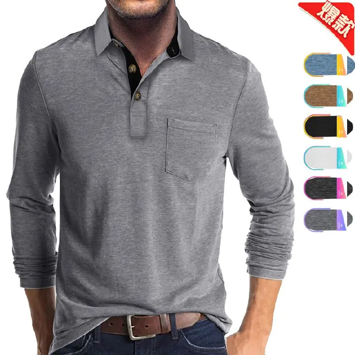 Man clothes long Sleeve cheap t shirt for men high quality wholesale T-Shirts
