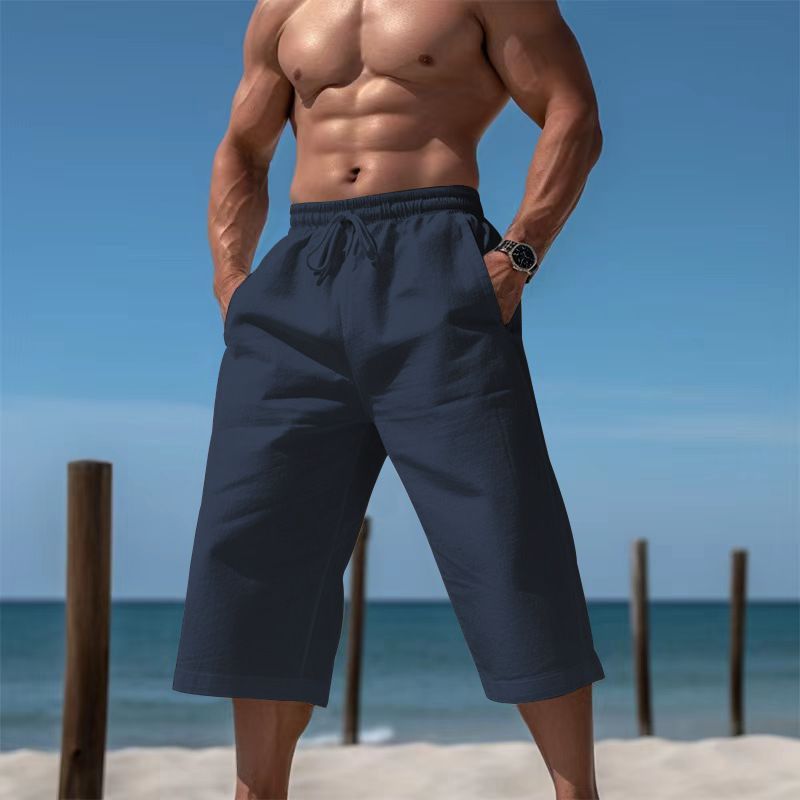 Fitness Drying Workout Shorts Running mens gym shorts Pants with Pockets Casual