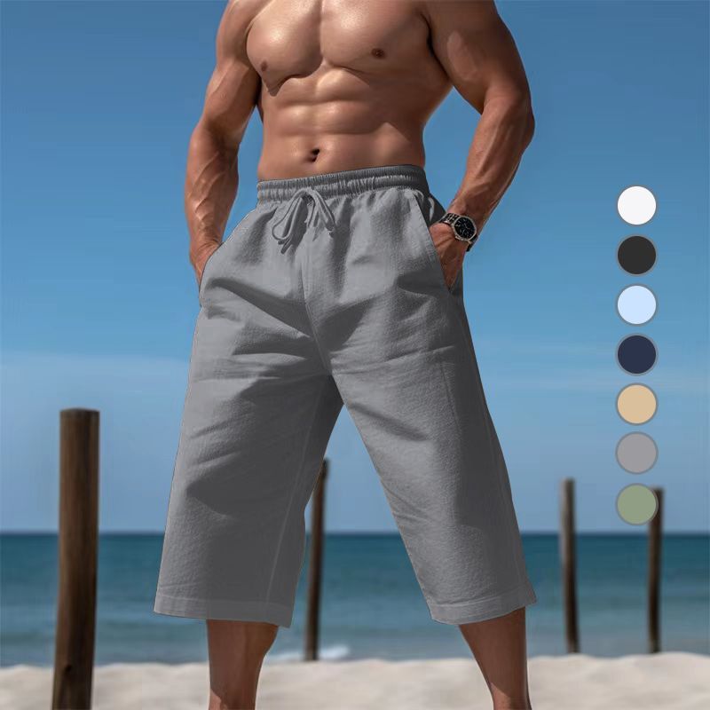 Fitness Drying Workout Shorts Running mens gym shorts Pants with Pockets Casual