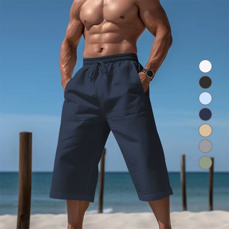 Fitness Drying Workout Shorts Running mens gym shorts Pants with Pockets Casual