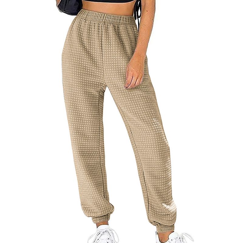 Wholesale Casual Sports Pants Solid Casual Female Trousers Ladies Elegant Sweatpants Jeans