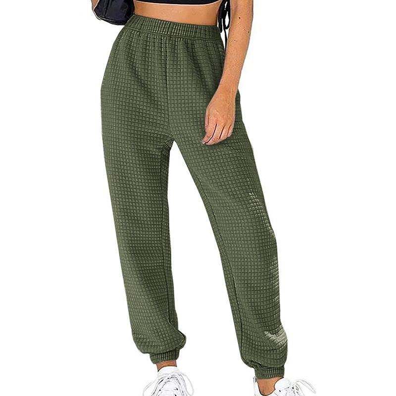 Wholesale Casual Sports Pants Solid Casual Female Trousers Ladies Elegant Sweatpants Jeans