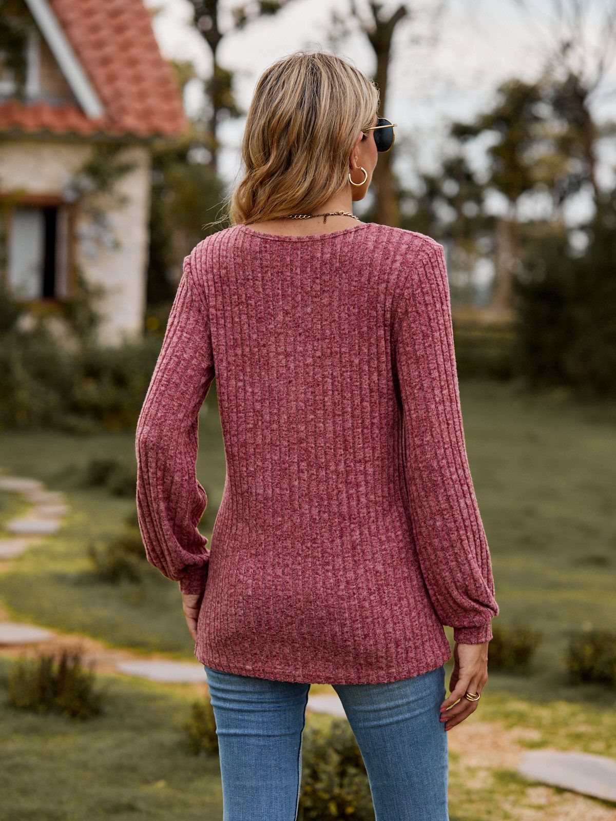 Customized knitted yarn jacquard fabric polyester cotton pit stripe fabric thin and slightly elastic home base fabric  T-Shirts