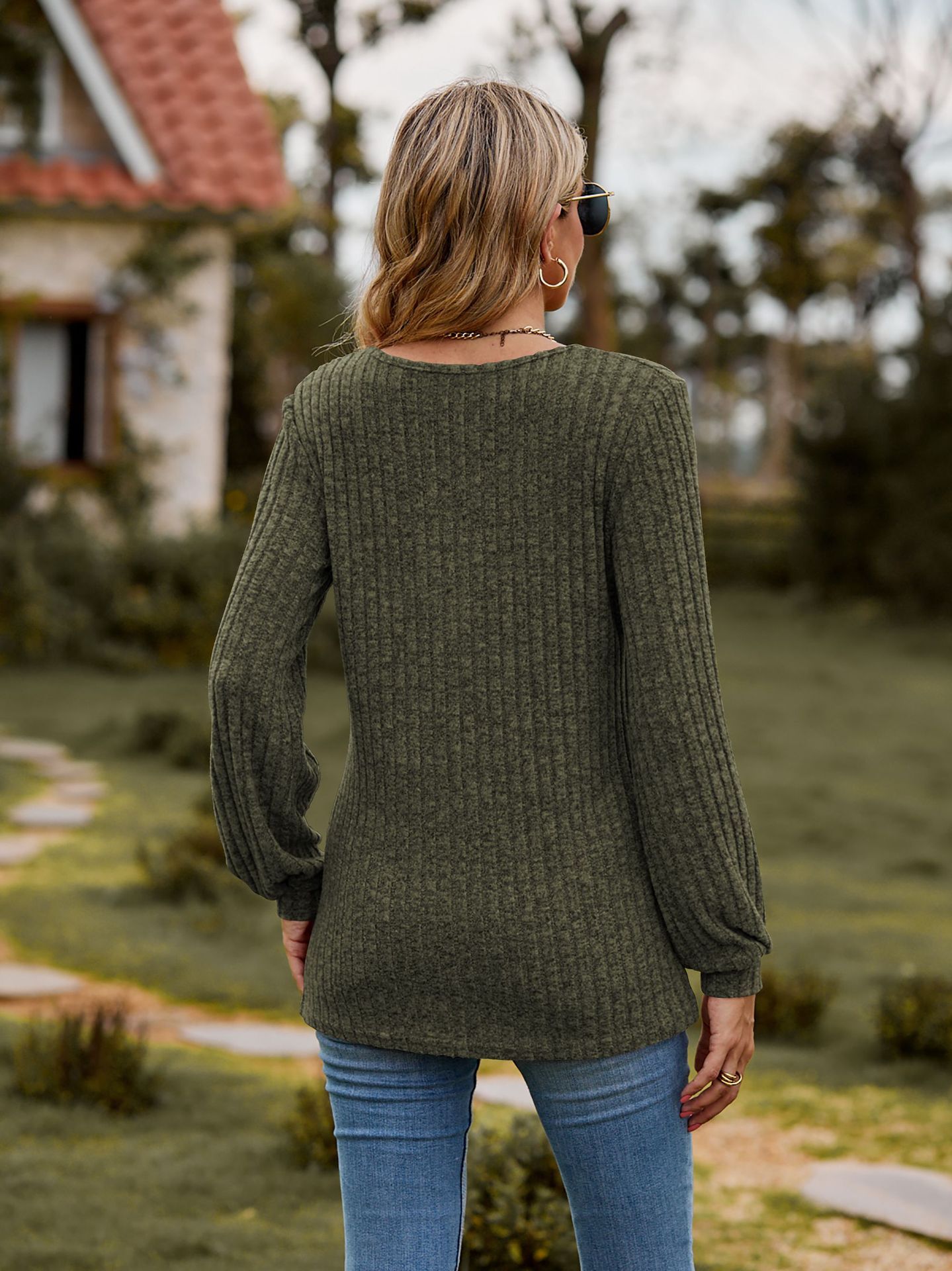 Customized knitted yarn jacquard fabric polyester cotton pit stripe fabric thin and slightly elastic home base fabric  T-Shirts