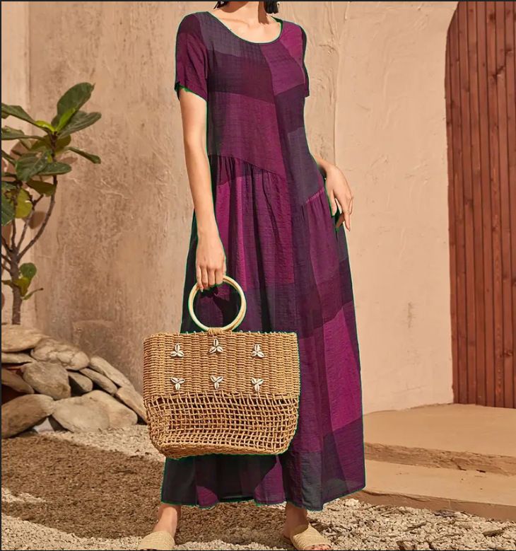 Simple Abaya Design Long Sleeve Pleats Islamic Modern Ethnic Clothing Abaya Muslim Women Dress Islamic Clothing  > Dresses