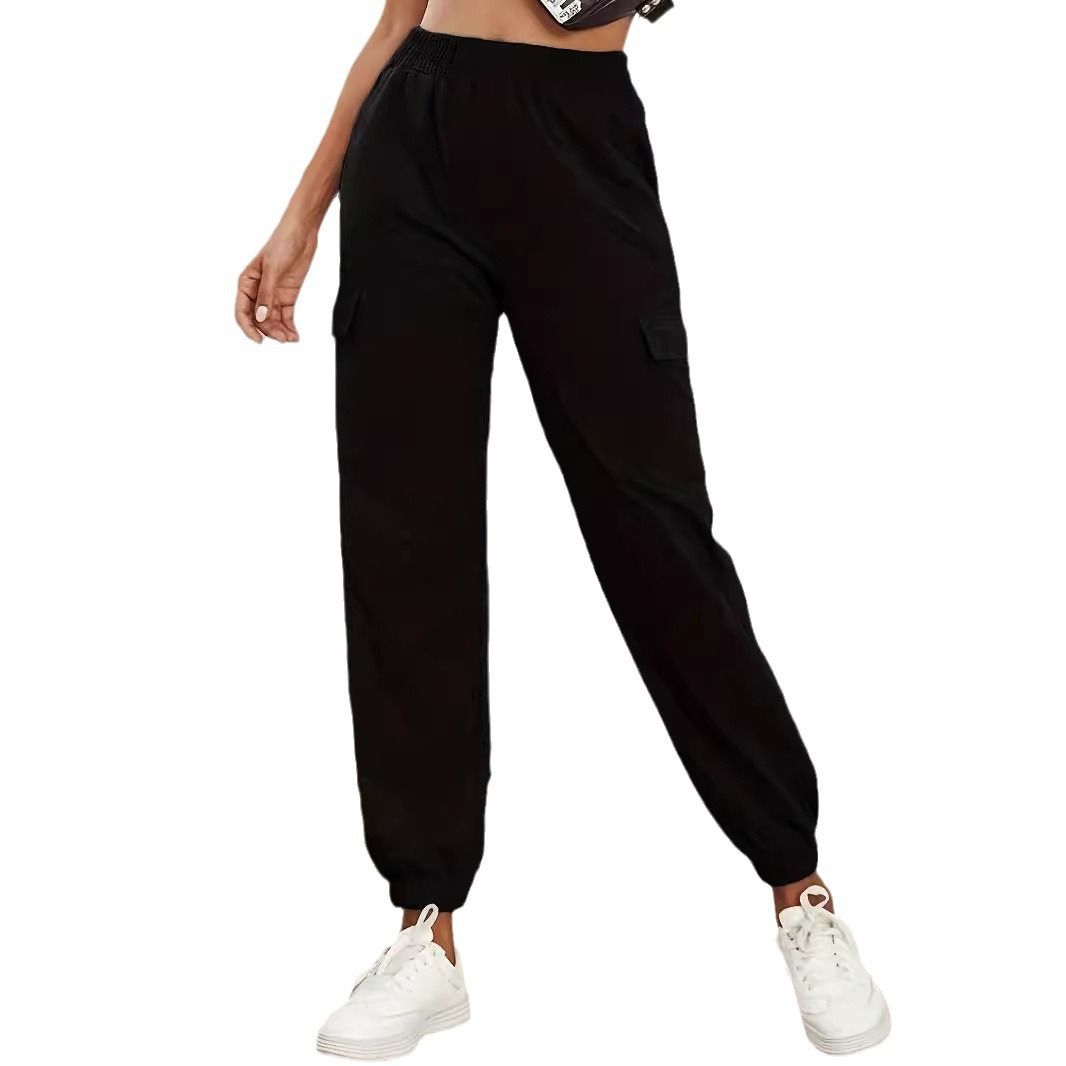 Womens High Waisted Sweatpants Joggers Lightweight Baggy Workout Cargo Pants with Pockets  Pants