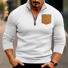 Autumn New round Neck Sweater Fashion Trend Loose Pullover OEM Service Hot Selling Casual Style custom men fleece hoodie  Sweatshirts