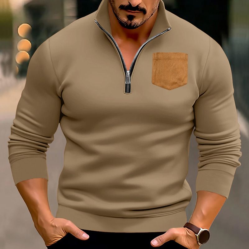 Autumn New round Neck Sweater Fashion Trend Loose Pullover OEM Service Hot Selling Casual Style custom men fleece hoodie  Sweatshirts