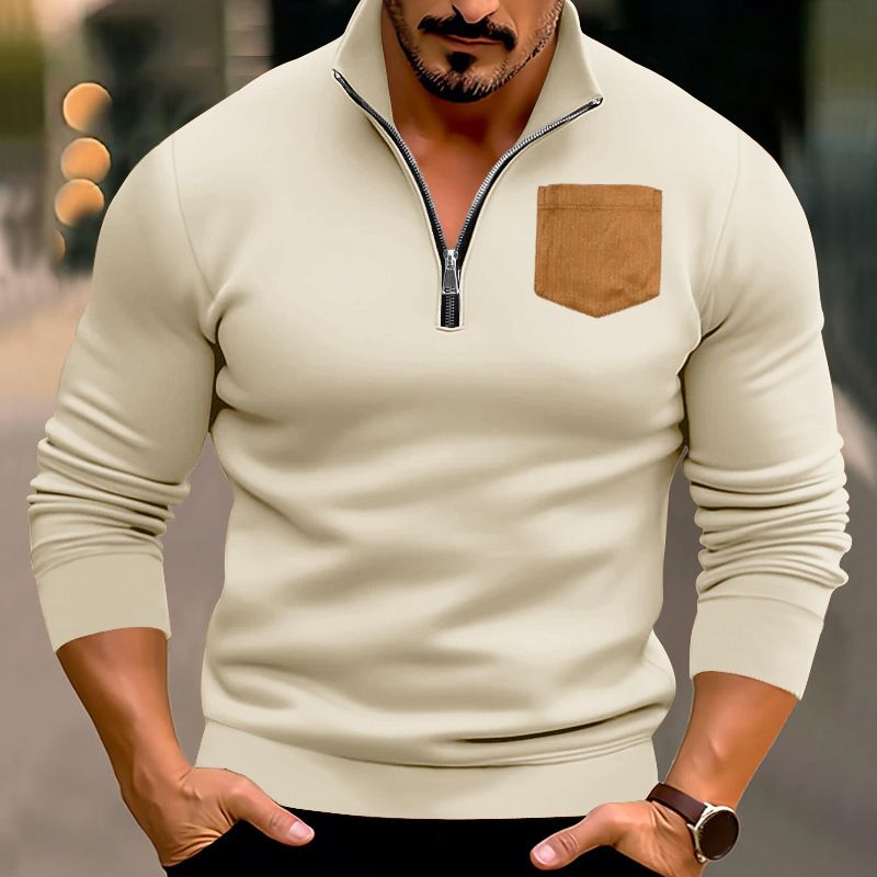 Autumn New round Neck Sweater Fashion Trend Loose Pullover OEM Service Hot Selling Casual Style custom men fleece hoodie  Sweatshirts
