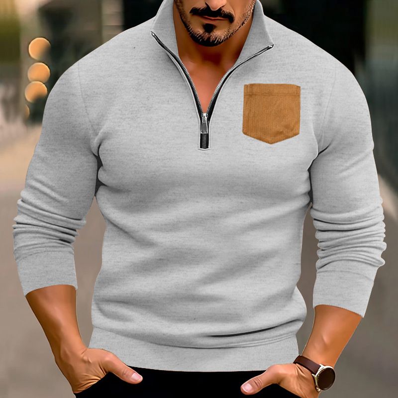 Autumn New round Neck Sweater Fashion Trend Loose Pullover OEM Service Hot Selling Casual Style custom men fleece hoodie  Sweatshirts