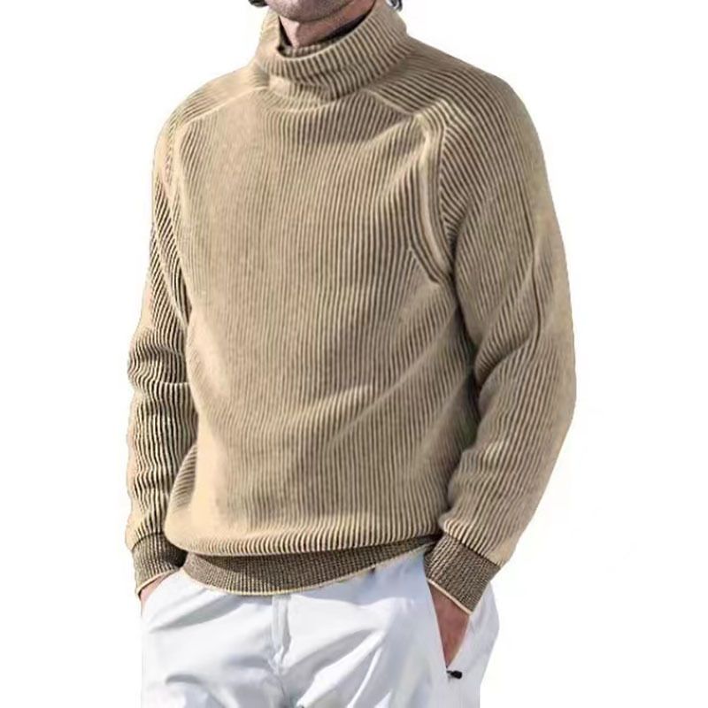 HO Autumn And Winter New Plus Size Men's High Quality Shirt, Warm Long Sleeved Knitted Sweaters, Top In Stock  Sweatshirts