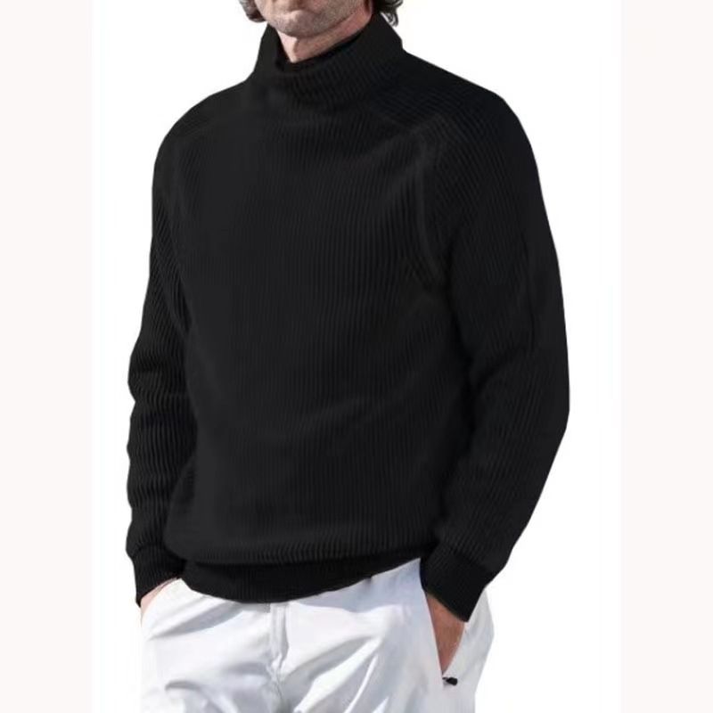 HO Autumn And Winter New Plus Size Men's High Quality Shirt, Warm Long Sleeved Knitted Sweaters, Top In Stock  Sweatshirts