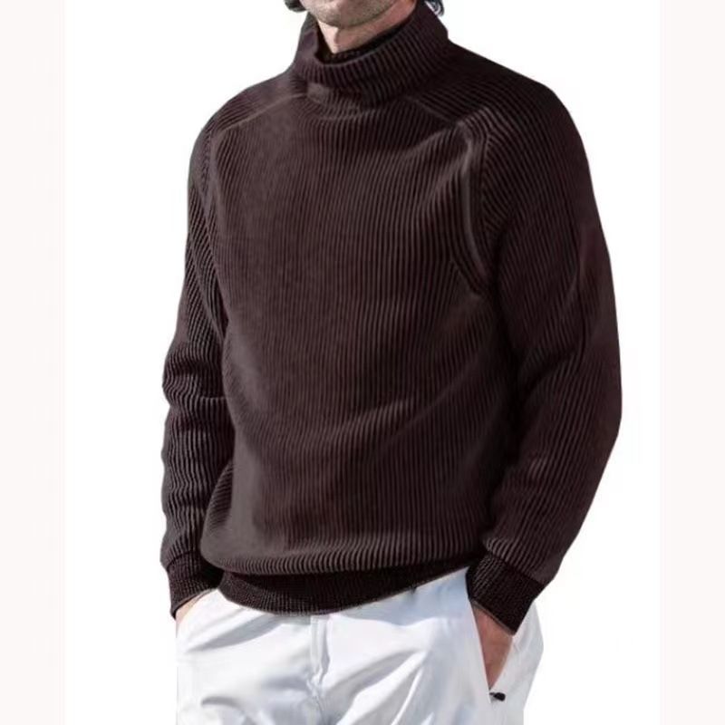 HO Autumn And Winter New Plus Size Men's High Quality Shirt, Warm Long Sleeved Knitted Sweaters, Top In Stock  Sweatshirts