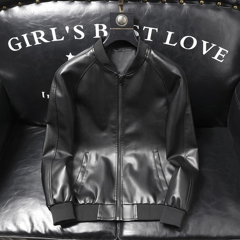 Brand new high quality motorcycle leather jacket men leather motorcycle jacket  Coats