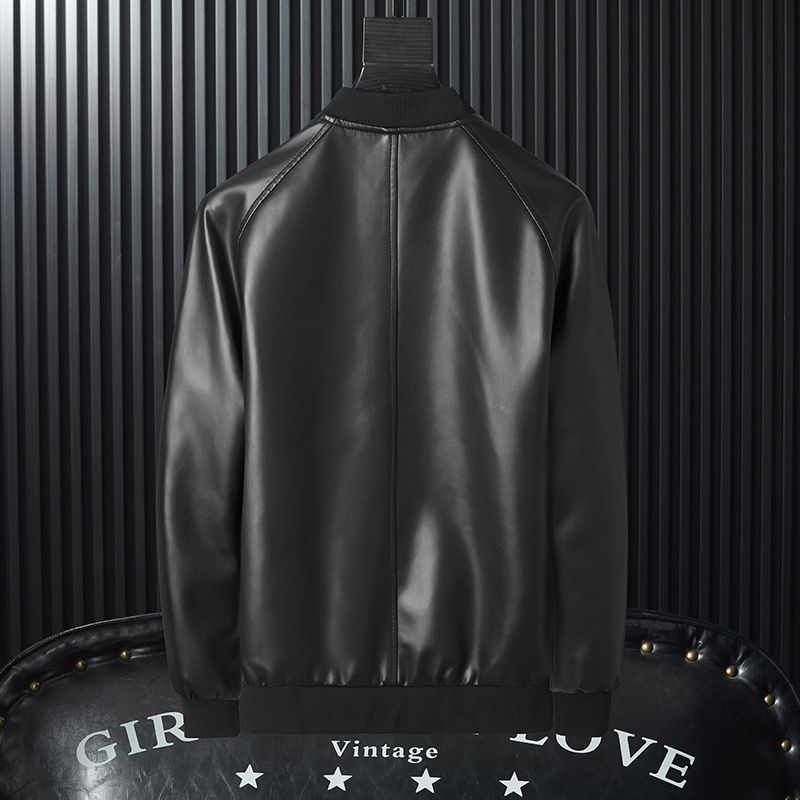 Brand new high quality motorcycle leather jacket men leather motorcycle jacket  Coats