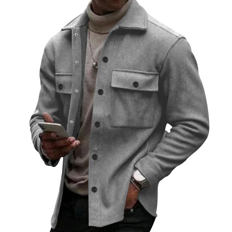 men's coat Europe and the United States cross-border hot fashion brand men's casual fashion foreign trade slim jacket jacket Coats
