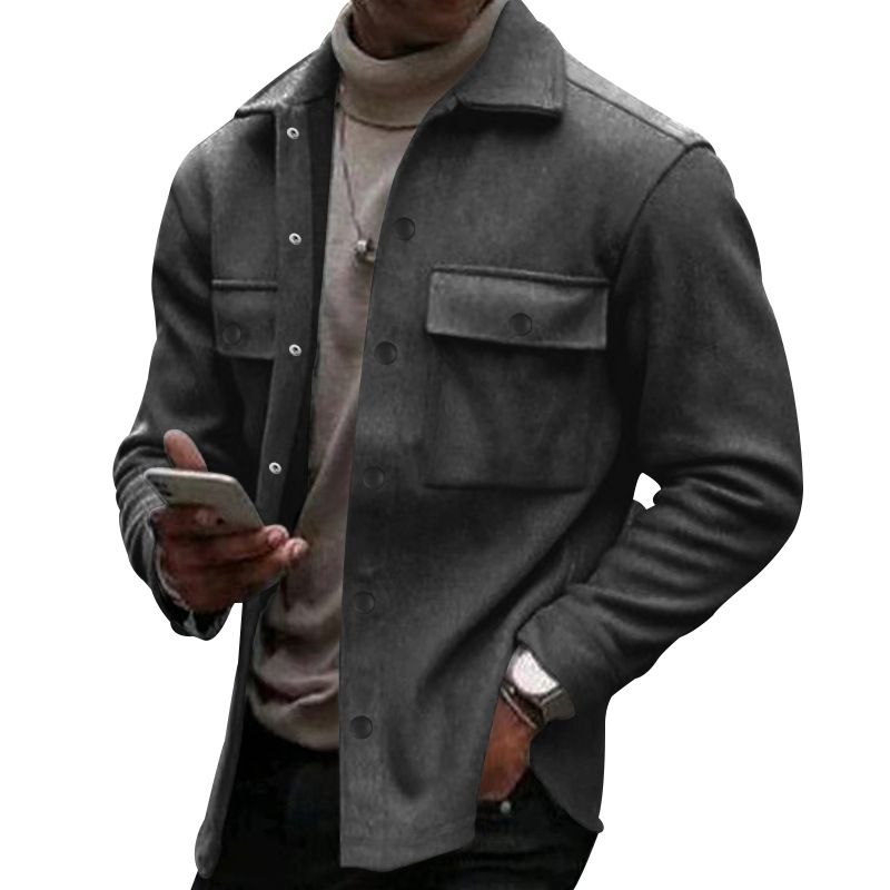men's coat Europe and the United States cross-border hot fashion brand men's casual fashion foreign trade slim jacket jacket Coats