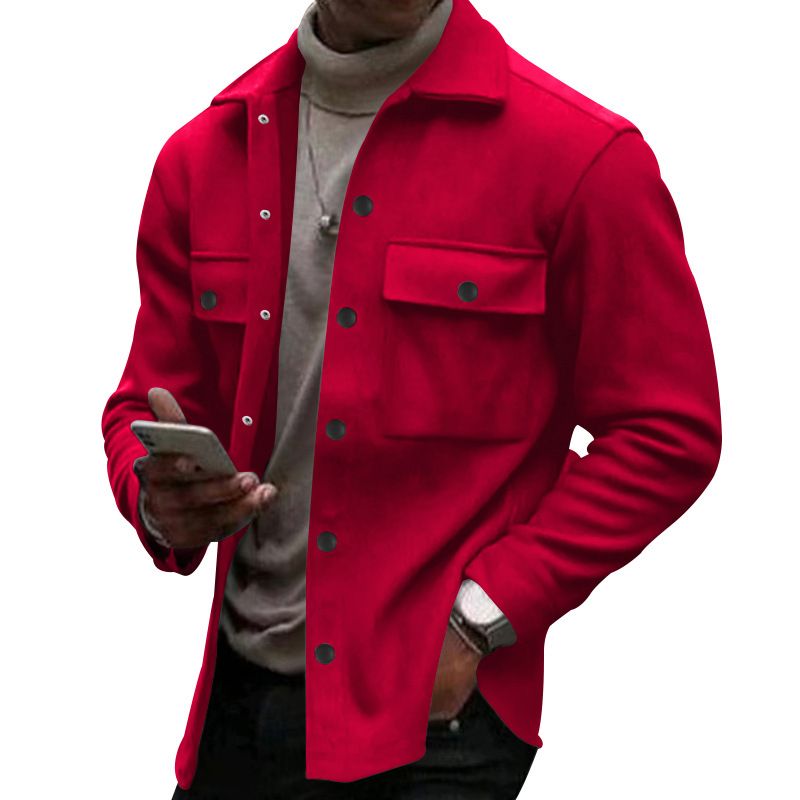 men's coat Europe and the United States cross-border hot fashion brand men's casual fashion foreign trade slim jacket jacket Coats