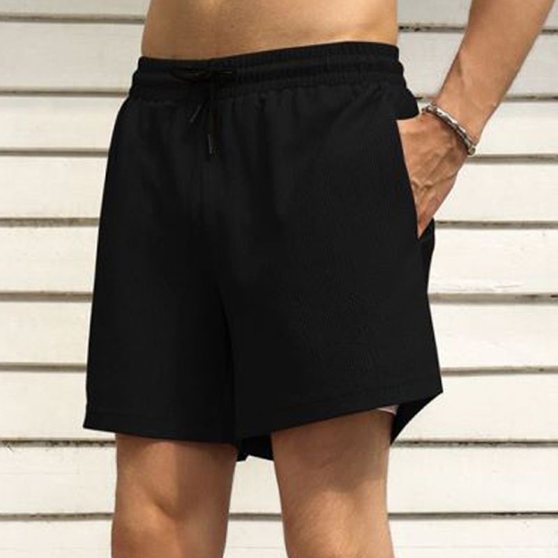 Sport Shorts Custom Logo EU Size Phone Pocket 2 in 1 Men Fitness Workout Jogger Suit With Inner Compression Gym Shorts