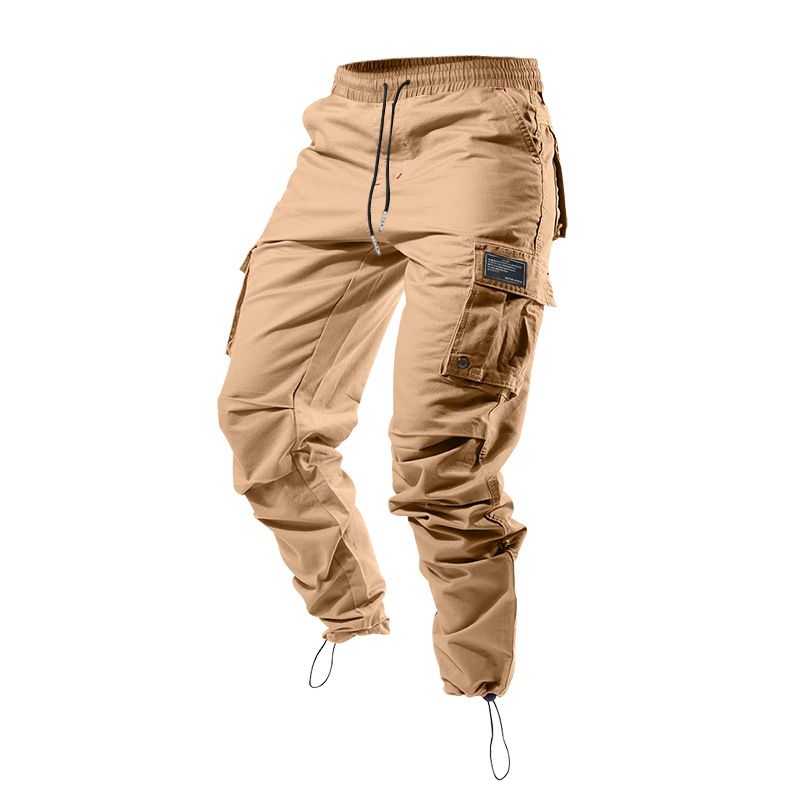 Custom Cotton Loose Men'S leisure Cargo Pants Outdoor Jogging Plus Size Men'S Pants & Trousers  Casual