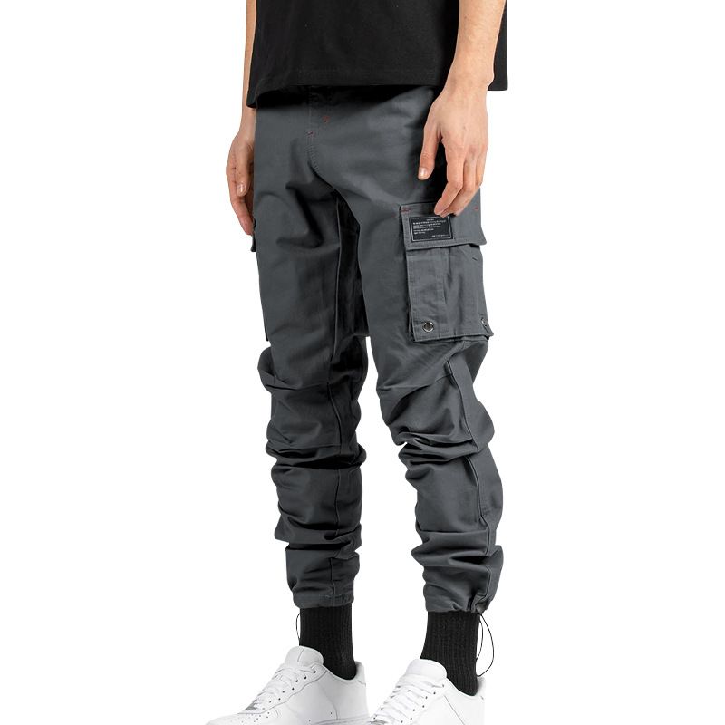 Custom Cotton Loose Men'S leisure Cargo Pants Outdoor Jogging Plus Size Men'S Pants & Trousers  Casual