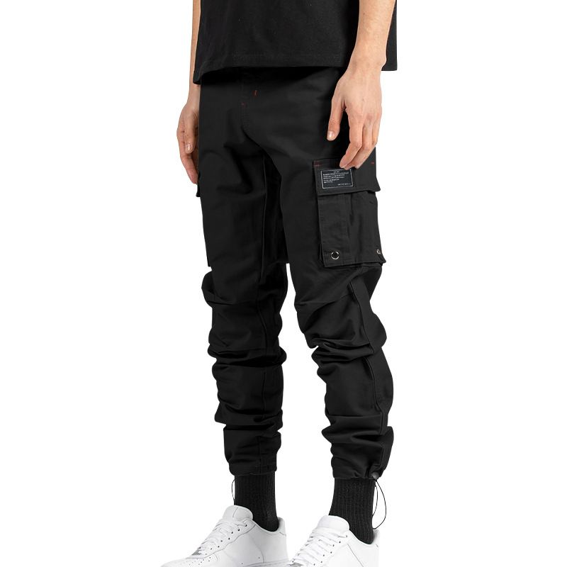 Custom Cotton Loose Men'S leisure Cargo Pants Outdoor Jogging Plus Size Men'S Pants & Trousers  Casual
