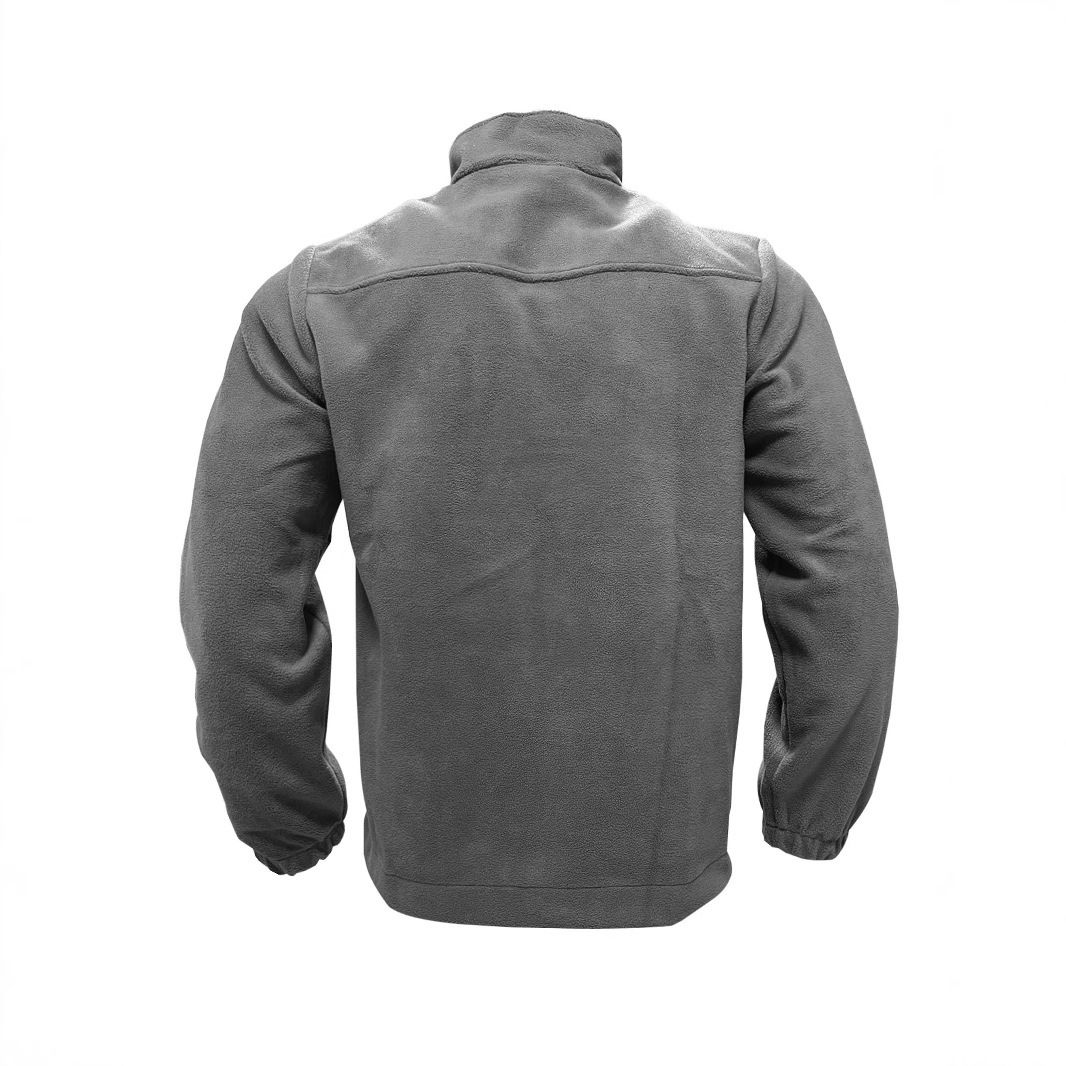 New men's fleece fleece jacket for spring, autumn, winter, outdoor zipper stand up collar top jacketCoats