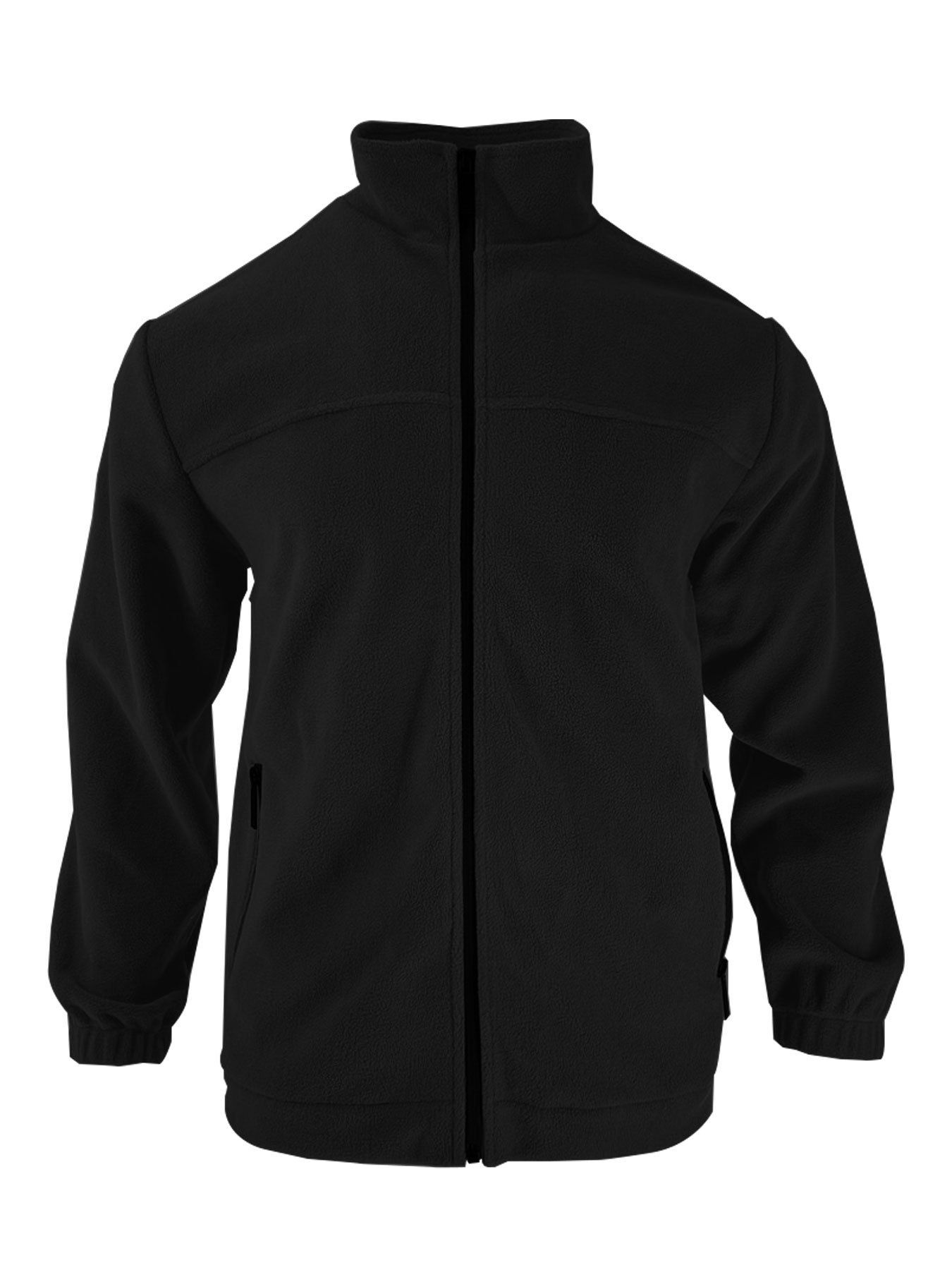 New men's fleece fleece jacket for spring, autumn, winter, outdoor zipper stand up collar top jacketCoats